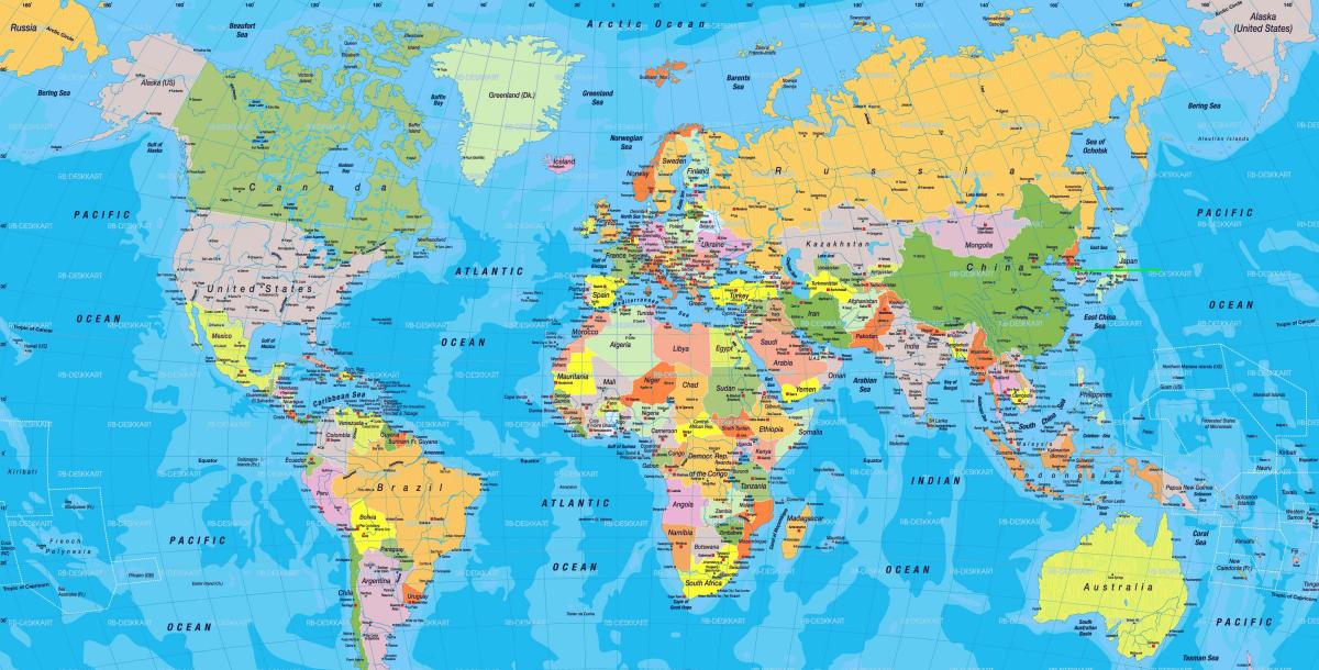 La ubicación de Seúl en el mapa mundial